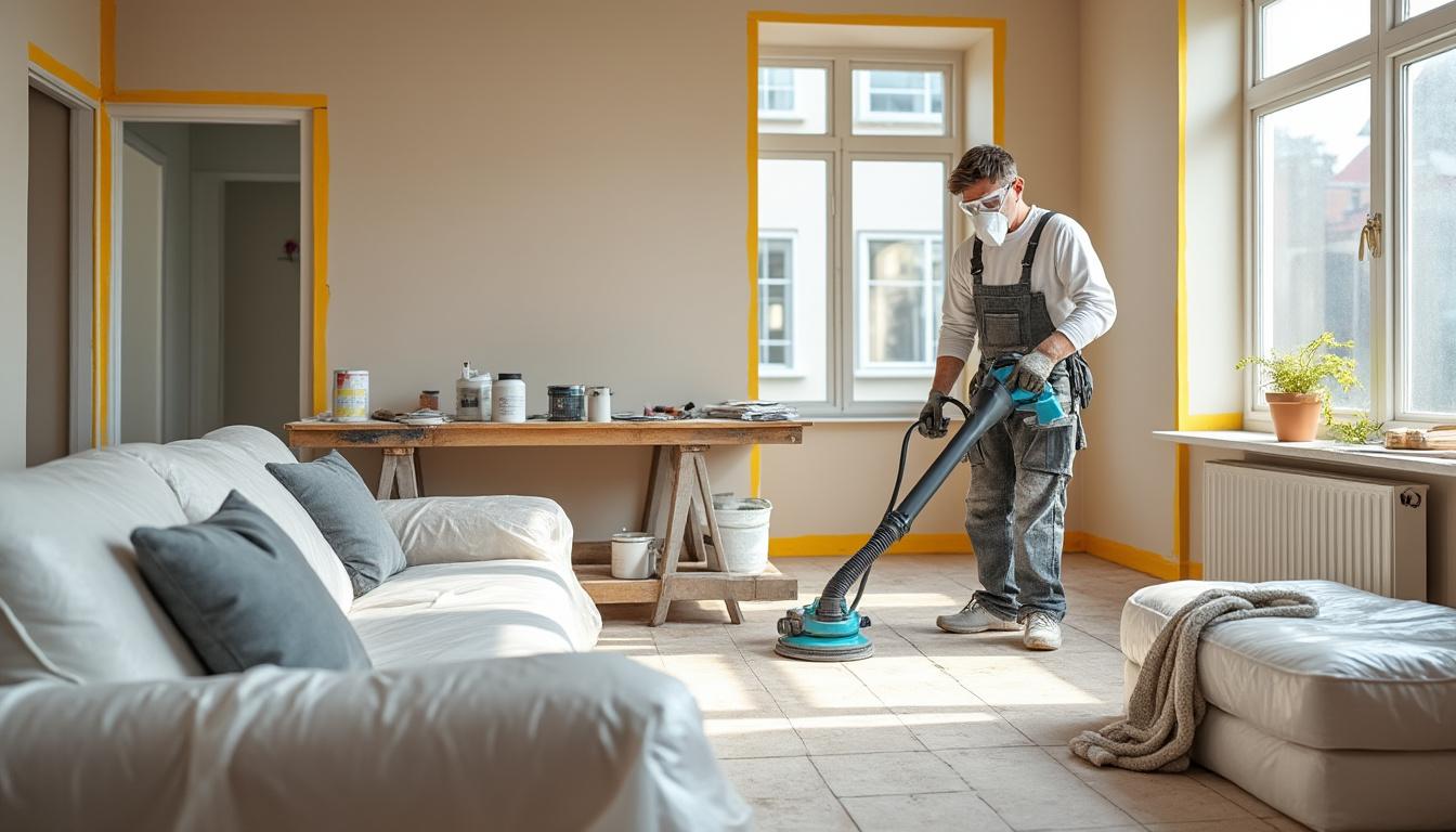 découvrez des stratégies efficaces pour éviter la poussière lors de travaux en appartement occupé et protégez votre espace de vie pendant vos rénovations.