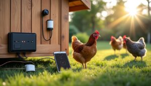 découvrez comment automatiser l'ouverture de votre poulailler grâce aux objets connectés pour un confort optimal et une gestion simplifiée de vos poules.