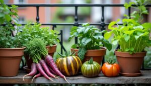découvrez comment cultiver des légumes rares en pots sur un balcon exposé au nord, avec des astuces pour optimiser l'espace et la lumière malgré l'ombre.