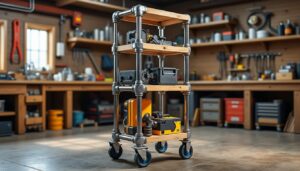 apprenez à fabriquer un chariot d’atelier multifonction pratique et économique pour moins de 50€. un guide simple et accessible pour organiser votre espace de travail efficacement.