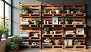découvrez comment récupérer des palettes pour les transformer en rangements verticaux astucieux et pratiques, idéaux pour optimiser votre espace de manière écologique et créative.
